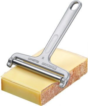 TRANCHE-FROMAGE à FIL INOX CORPS ALUMINIUM