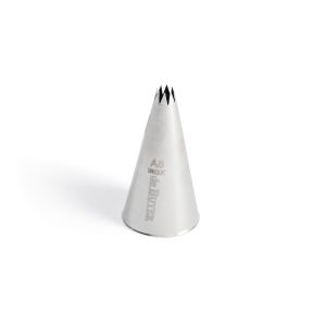 Douille cannelée en inox A8 - 8 dents Ø 0,5cm De Buyer