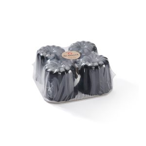 4 moules à Cannelés Bordelais, acier antiadhésif De Buyer – Image 2
