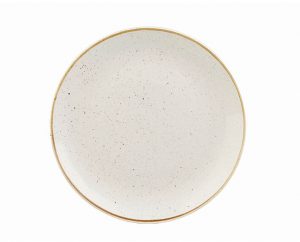 ASSIETTE PLATE IVOIRE ø 28,8 CM STONECAST BARLEY WHITE