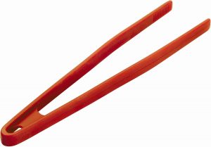 Pince Longue en Silicone 29cm - Rouge