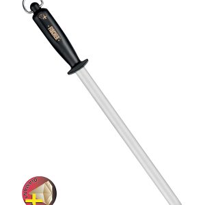 Fusil de boucher mèche ovale "diamant plus" chrome dur 27cm