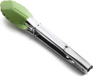 Pince silicone vert 18cm Lacor