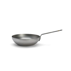 Wok bombé en Acier MINERAL B 28 cm De Buyer – Image 3