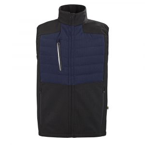 GILET MATELASSE PIRIN - NAVY / NOIR TAILLE L