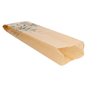 SACS BAGUETTTES 'FEEL GREEN' 34 G/M2 9+4x30 CM NATUREL PARCH.INGRAISSABLE – Image 2