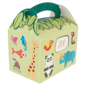 BOÎTES MENU ENFANT 'ZOO'   x  50 unités