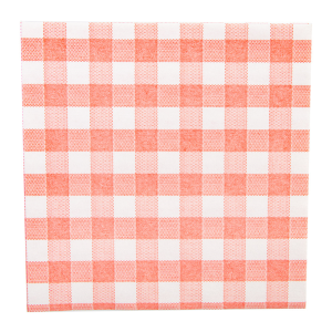 SERVIETTES 'LIKE LINEN - VICHY' 70 G/M2 40x40 CM ROUGE SPUNLACE