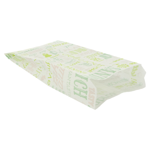 SACS SANDWICHS 'PAROLE' 32 G/M2 12+4x26 CM BLANC PARCH.INGRAISSABLE – Image 3