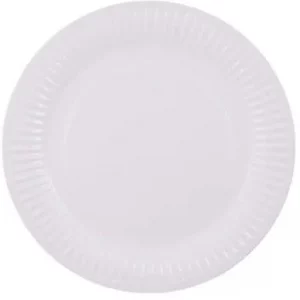 ASSIETTE CARTON ANTI-GRAS 18CM.