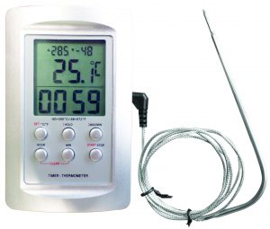 Thermomètre digital pour four