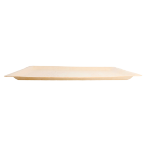 PLATEAUX RECTANGULAIRES 'WOOD' 40x28x2 CM NATUREL BOIS – Image 2