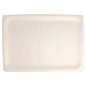 PLATEAUX RECTANGULAIRES 'WOOD' 40x28x2 CM NATUREL BOIS