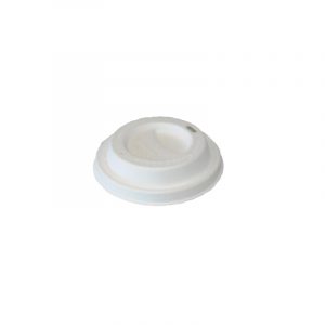 Couvercles bagasse pour gobelets 18 cl. x 50 unités