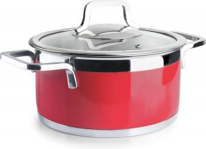 Faitout rouge 24cm LACOR