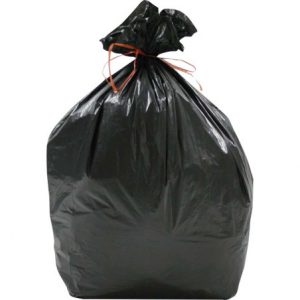 SAC PLASTIQUE 50L NOIR BD 50µ x 25 sacs