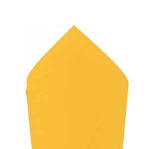 Serviette ouate 38x38 cm 2 plis jaune - 100 unités. – Image 2