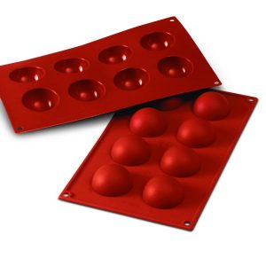 Moule en silicone 8 DEMI-SPHÈRES