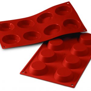 Moule en silicone 8 TARTELETTES FLEXI 60 – SF015