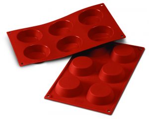 Moule en silicone 6 TARTELETTES FLEXI 70 – SF016