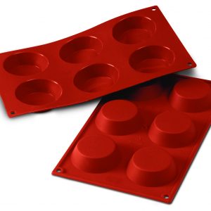 Moule en silicone 6 TARTELETTES FLEXI 70 – SF016