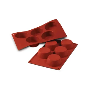Moule en silicone 5 MUFFINS FLEXI de 81 – SF024 – Image 3
