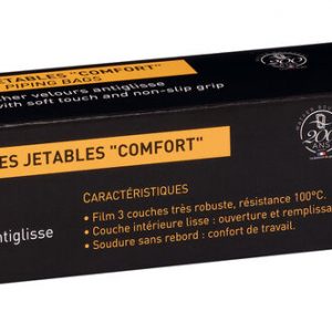 ROULEAU DE 10 POCHES PATISSIERES VERTES XL 59X28 CM