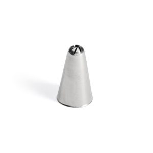 Douille à rose en inox - 8 dents Ø 0,8cm De Buyer
