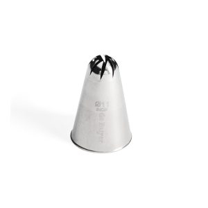 Douille à rose en inox - 8 dents  Ø 1,1cm   De Buyer