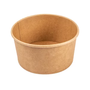POTS SALADIERS 1000 ML -NATUREL KRAFT x 50 unités.
