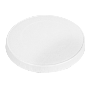 Couvercles pour petits pots blanc carton x 50 unités