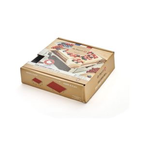 Cadre extensible inox De Buyer 20x20 à 37x37 cm hauteur 5 cm – Image 2