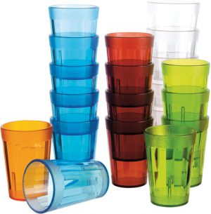 BOITE DE 12 GOBELETS TRANSPARENT 16 CL