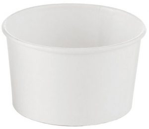 POTS A SOUPE CARTON BLANC RONDS 35 CL X 50 UNITES