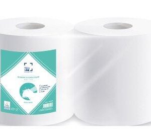 BOBINE DEVIDAGE CLASSIQUE TECHLINE BLANC 1000 FORMATS 2 PLIS 20X30CM ECOLABEL X2