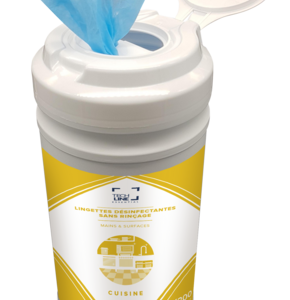 LINGETTES DESINFECTANTES SURFACES ALIMENTAIRES TECHLINE X200