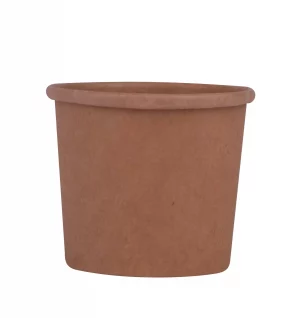 Pots à sauce kraft 30 ml x 50 unités.