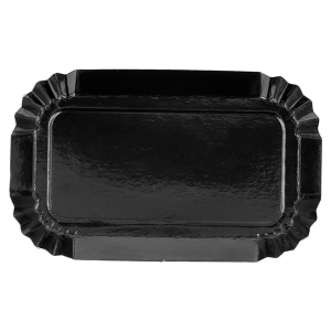 MINI PLATEAUX  4x8 CM NOIR CARTON – Image 2
