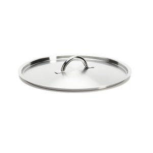 Couvercle en inox brossé 24cm De Buyer