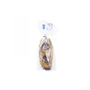 Sacs à pain coupe PEBD transparent 160/50+50x450mm bleu