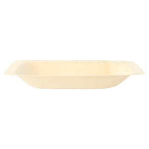 ASSIETTES CARRÉES 'WOOD' 11,5x11,5x1,5 CM NATUREL BOIS – Image 3