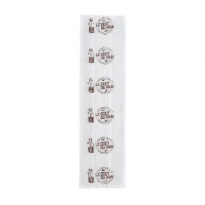 SACS PAINS PREMIUM FRANCE-PEBD TRANSP-120/50+50x450MM-MARRON