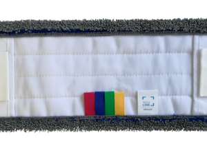 FRANGE LAVAGE MICROFIBRE 46CM GRATTANTE POCHES/LANGUETT