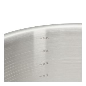Marmite en inox PRIM'APPETY avec couvercle 32 cm De Buyer – Image 4