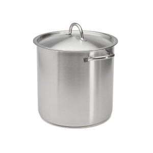 Marmite en inox PRIM'APPETY avec couvercle 32 cm De Buyer