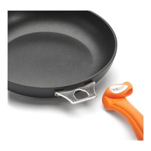 Poignée amovible en bakélite TWISTY orange De Buyer – Image 3