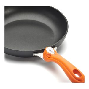 Poignée amovible en bakélite TWISTY orange De Buyer