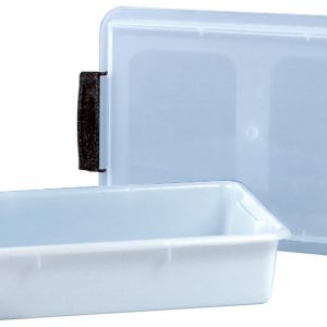 BAC RECTANGLE PLASTIQUE AVEC COUVERCLE