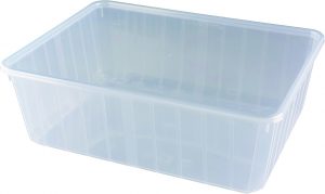 BOITE TRANSPARENTE AVEC COUVERCLE 300cl P/10
