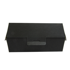 BOÎTES HAMBURGER (XL WIDER) NOIR CARTON ONDULÉ NANO-MICRO X 50 UNITES – Image 3